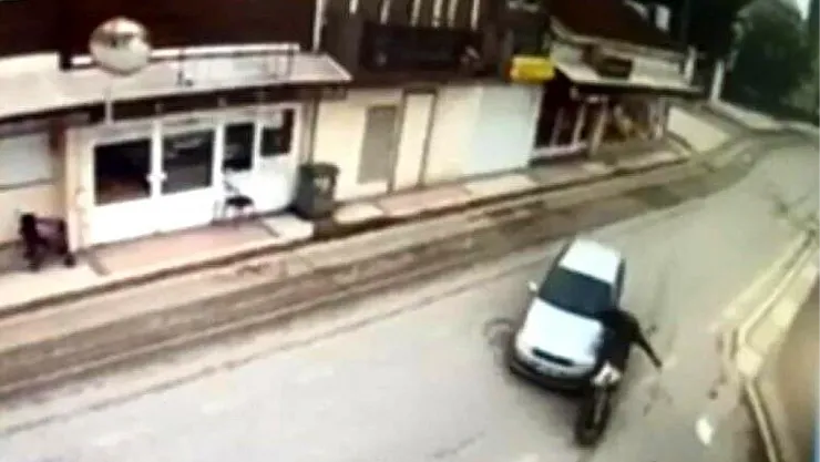Edirne'de Korkunç Trafik Kazası: Genç Motosiklet Sürücüsünün Hayatını Kaybettiği Anlar Kamerada