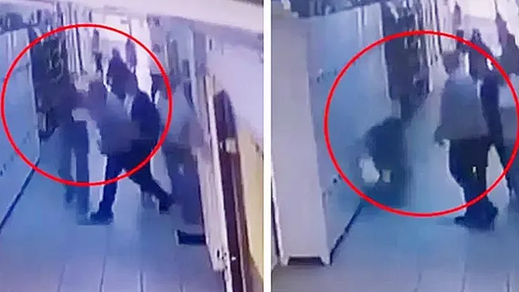 Okulda Kadın Öğretmene Saldırdı!