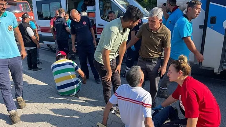 Belediye ve otel personelini taşıyan araçlar feci kaza yaptı! Çok acil ekipler sevk edildi