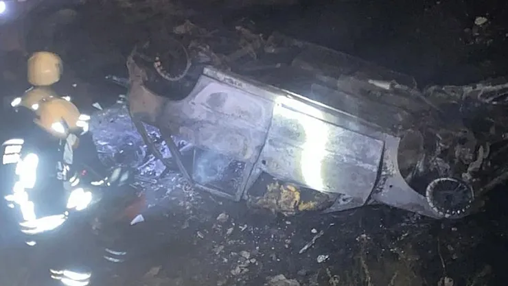 Korkunç kaza oldu! Otomobilin LPG tankı alev aldı: Çok sayıda ölü ve yaralı var