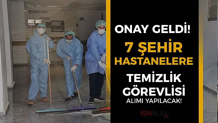 Hastane Temizlik Devrimi: 7 Şehirde 89 Kişiye İş Kapısı Açıldı!