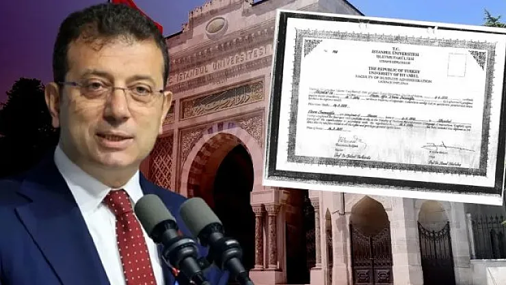 İÜ Raporu: İmamoğlu ve 27 kişinin diploması iptal edildi