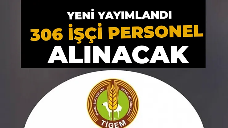 Tarımın Devlerinden Asırlık Fırsat: TİGEM'in 306 İşçi Alımı İlanı Türkiye'yi Sallıyor!
