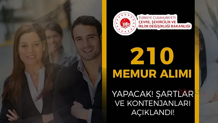 Çevre Bakanlığı 210 Memur Alımı İlanı 2025: Dev Kadro Fırtınası Başladı (Milli Emlak Uzman Yardımcısı)