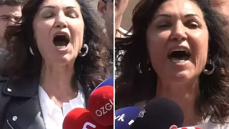 Başörtüsü Düşmanı Sendika Başkanı, Türk Büyükelçiliği Önünde Tehditler Savurdu