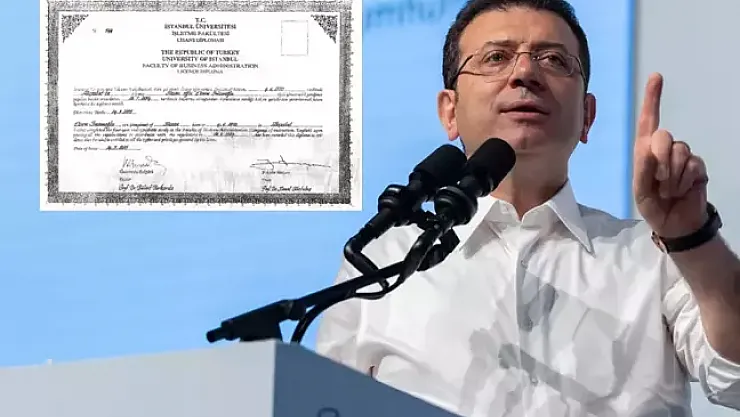 İmamoğlu'na Üniversiteden Bir Darbe Daha! Diploması Veri Tabanından Siliniyor!