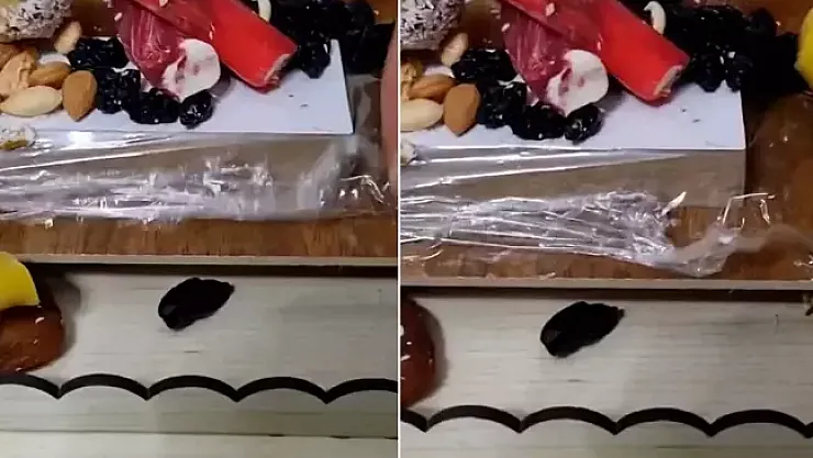 Malatya'da Skandal Görüntü: 400 Liralık Kuruyemişin Altından Tahta Parçaları Çıktı