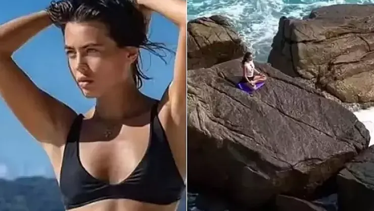 Kayalıklar Üzerinde Yoga Yapan Genç Oyuncu, Dev Dalganın Kurbanı Oldu