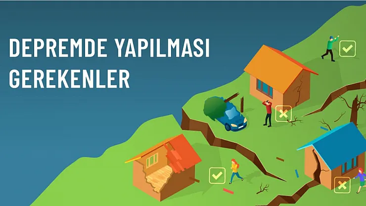 Deprem Anında Bunlara Dikkat Edin!