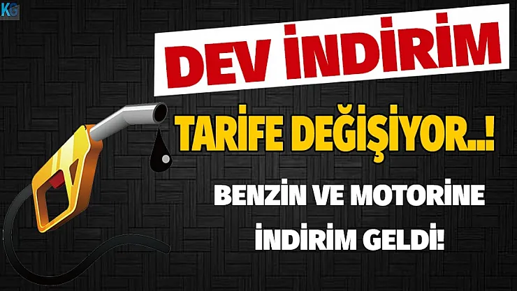 Akaryakıt fiyatlarında ki sert düşüş devam ediyor! Motorin ve benzine Pazartesi günü dev indirim