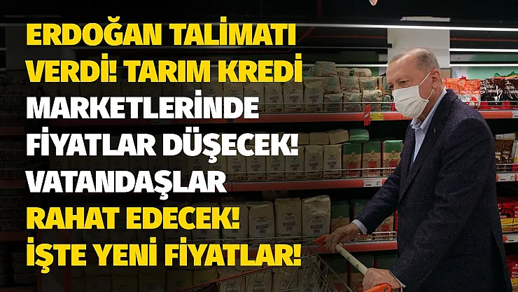 Cumhurbaşkanı Erdoğan'dan talimat geldi! TMO fiyatları dibe çekecek, vatandaş rahat edecek! Ayçiçek yağı, pirinç, un, şeker hepsi yarı yarıya düşecek!
