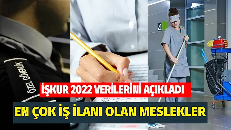 İŞKUR açıkladı: 2022 yılının ilk altı ayında en fazla ilan paylaşılan 10 meslek!