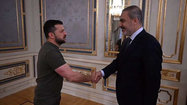 Bakan Fidan Kiev'de: Savaşta kritik dönemeç!