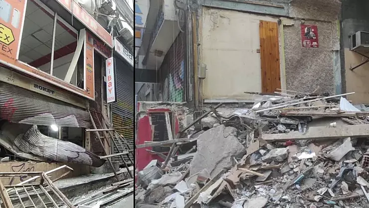 Beyoğlu'ndaki patlamanın ardından esnaf temizliğe başladı