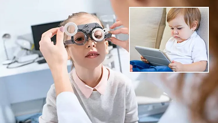 Çocuklarda ekran süresi göz sağlığını tehdit ediyor