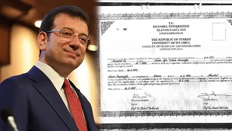 Ekrem İmamoğlu'nun diploması sistemden silindi: Artık lise mezunu görünüyor
