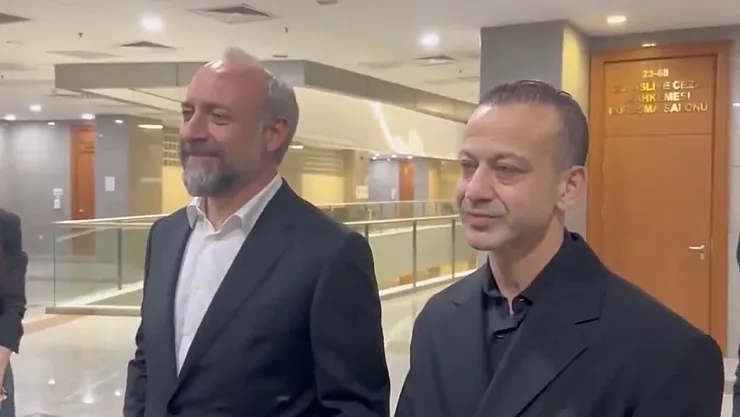Halit Ergenç ve Rıza Kocaoğlu 'Yalan Tanıklık' suçlamasıyla hakim karşısında