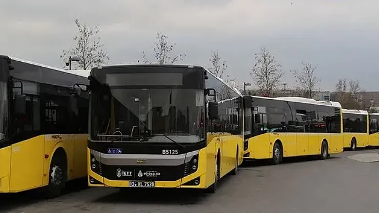 İBB'den ödeme alamayan halk otobüsçüleri kontak kapatma kararı aldı