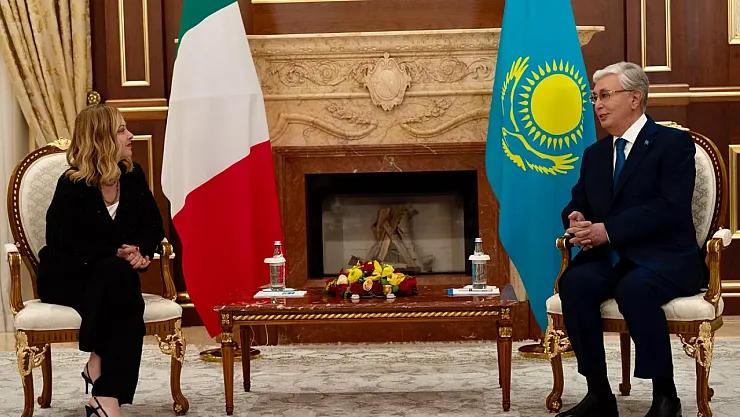 İtalya Başbakanı Meloni Kazakistan'da: 4 milyar euroluk dev anlaşmalar imzaladı